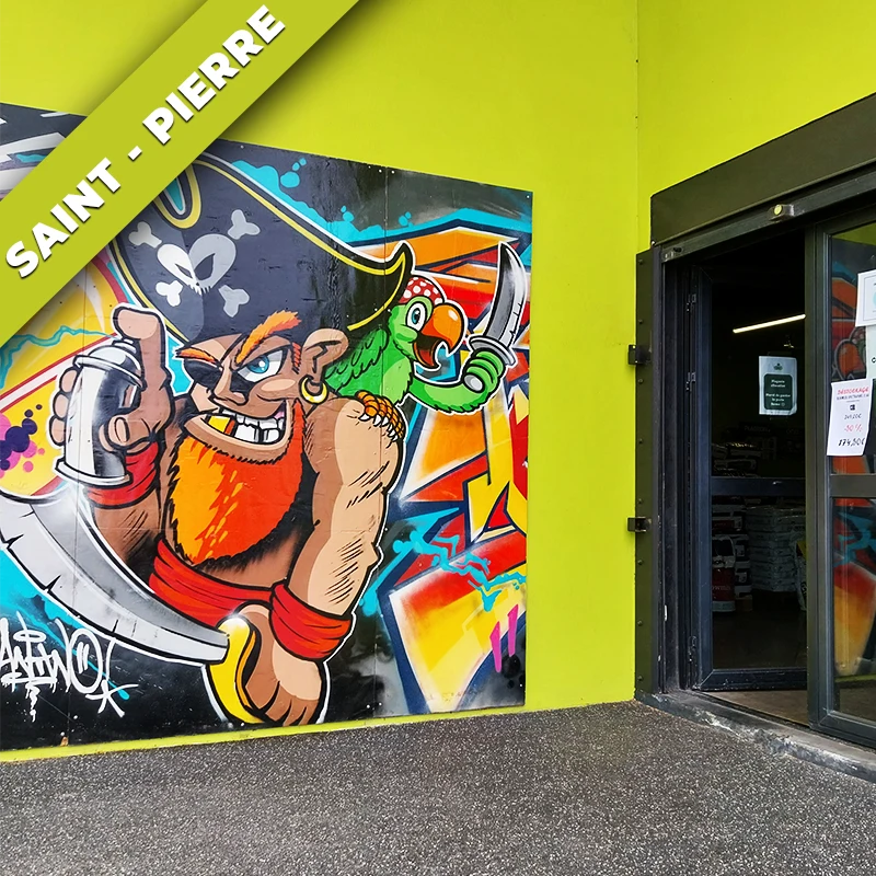 Boutique WildStreet.re à Saint-Pierre, face Sud, La Réunion