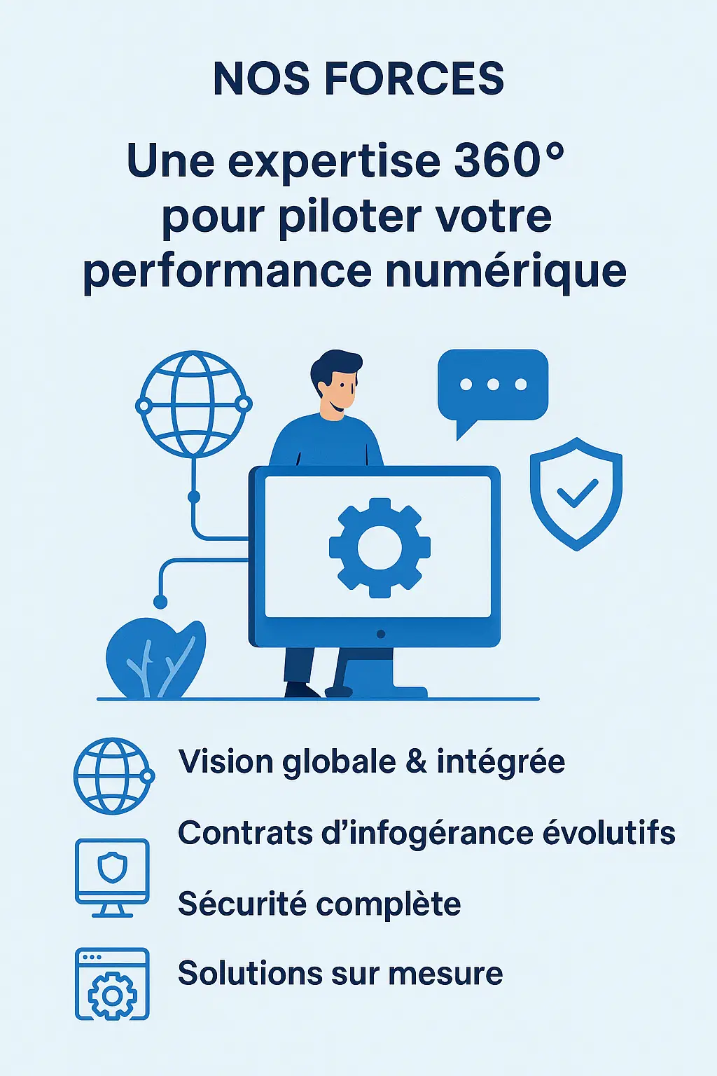 Les forces de Gigarun : informatique, sécurité et communication digitale réunies